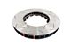 DBA 5000 Series T3 Slotted Rotor Ring; Front (17-24 Camaro ZL1)