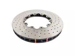 DBA 5000 Series XD Cross Drilled Rotor Ring; Front (17-24 Camaro ZL1)