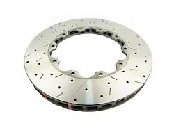 DBA 5000 Series XS Cross Drilled and Slotted Rotor Ring; Front (15-23 Challenger R/T Scat Pack, SRT 392, SRT Hellcat)