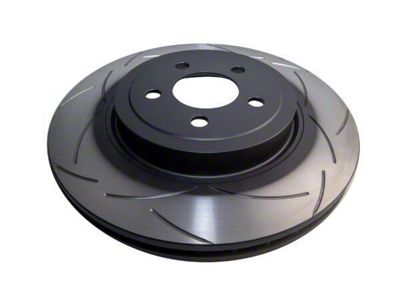 DBA Street Series T2 Slotted Rotor; Front (09-16 Challenger R/T, R/T Plus; 15-23 Challenger SRT 392, SRT Hellcat)