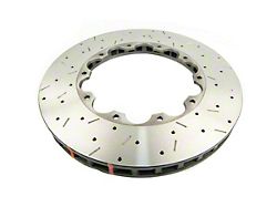 DBA 5000 Series XS Cross Drilled and Slotted Rotor Ring; Front (15-23 Charger SRT Hellcat)