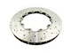 DBA 5000 Series XS Cross Drilled and Slotted Rotor Ring; Front (15-23 Charger SRT Hellcat)