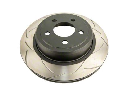 DBA Street Series T2 Slotted Rotor; Rear (06-08 Charger R/T; 15-23 Charger SRT Hellcat)
