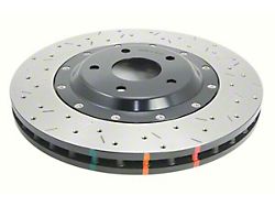 DBA 5000 Series XS Cross Drilled and Slotted Rotor; Front (06-13 Corvette C6 427, Grand Sport, Z06 w/o Z07 Brake Package)