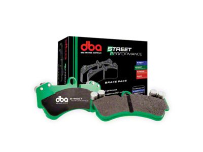 DBA Street Performance Semi-Metallic Carbon Fiber Brake Pads; Front Pair (14-19 Corvette C7 Stingray w/ J55 Brake Package)