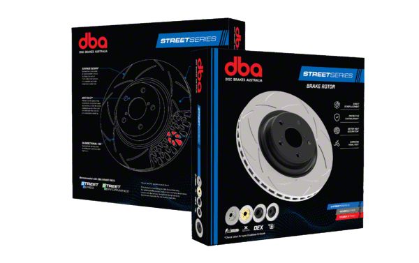 DBA Corvette 5000 Series XD Cross Drilled Rotor; Front