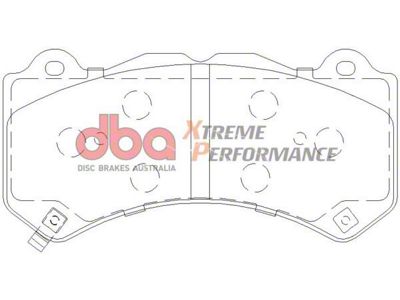 DBA Xtreme Performance Semi-Metallic Carbon Fiber Brake Pads; Front Pair (15-19 Corvette C7 Grand Sport & Z06 w/o Z07 Brake Package)