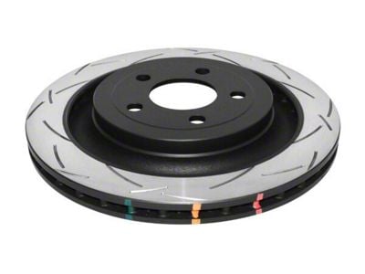 DBA 4000 Series T3 Slotted Rotor; Rear (15-23 Mustang GT, EcoBoost w/ Performance Pack)