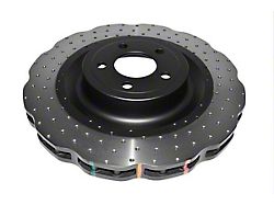 DBA 4000 Series XD Cross Drilled Rotor; Front (15-23 Mustang GT w/ Performance Pack)