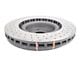 DBA 4000 Series XD Cross Drilled Rotor; Front (15-23 Mustang GT w/ Performance Pack)