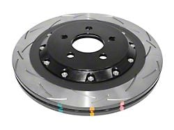 DBA 5000 Series T3 Slotted Rotor; Rear (15-23 Mustang GT, EcoBoost w/ Performance Pack)