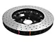 DBA 5000 Series XD Cross Drilled Rotor; Front (15-23 Mustang GT w/ Performance Pack)
