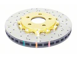 DBA 5000 Series XS Cross Drilled and Slotted Rotor; Front (05-10 Mustang GT; 11-14 Mustang V6)