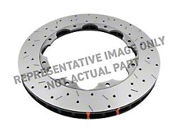 DBA 5000 Series XS Cross Drilled and Slotted Rotor Ring; Front (11-14 Mustang GT w/ Performance Pack; 12-13 Mustang BOSS 302; 07-12 Mustang GT500)