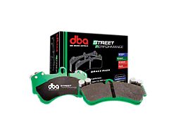 DBA Street Performance Semi-Metallic Carbon Fiber Brake Pads; Front Pair (15-23 Mustang GT w/ Performance Pack)
