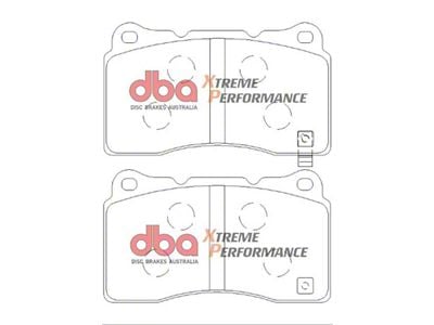 DBA Xtreme Performance Semi-Metallic Carbon Fiber Brake Pads; Front Pair (11-14 Mustang GT w/ Performance Pack; 12-13 Mustang BOSS 302; 07-12 Mustang GT500)