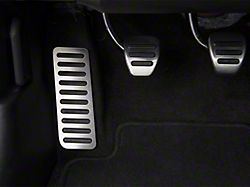 SpeedForm Dead Pedal Cover; Brushed (15-23 Mustang)