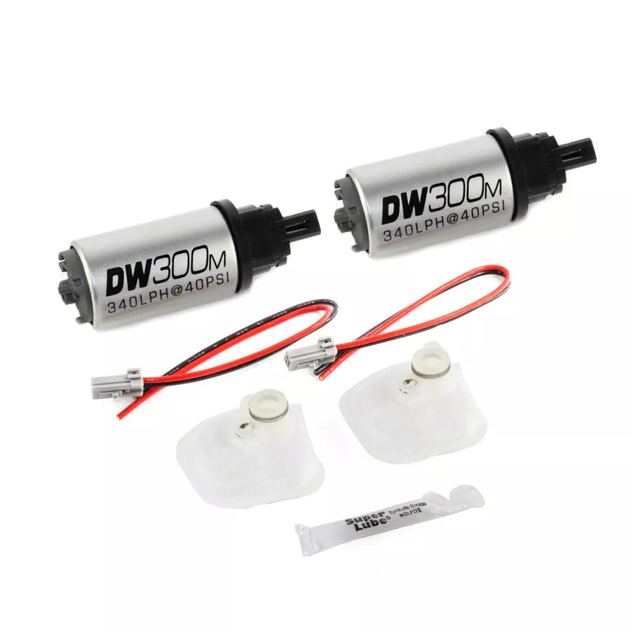 DeatschWerks Mustang DW300M In-Tank Fuel Pump with Install Kit