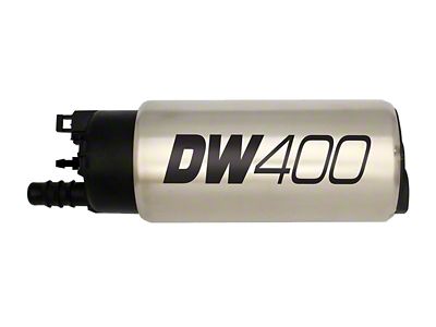 DeatschWerks DW400 In-Tank Fuel Pump with Install Kit; 415 LPH (15-25 Mustang GT, V6, Dark Horse)