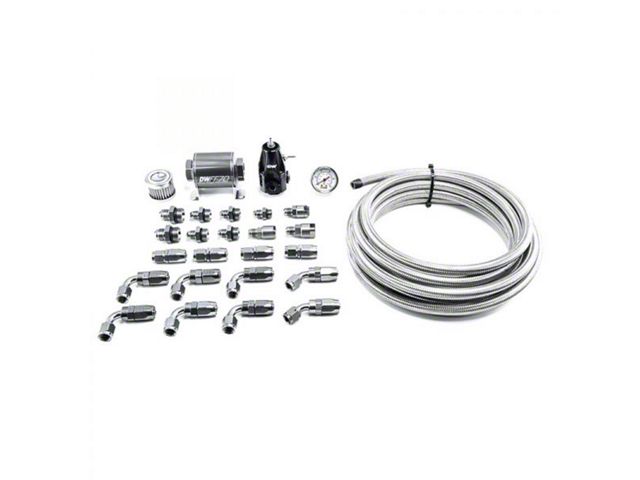 DeatschWerks X2 Series Fuel Pump Module CPE Plumbing Kit; -6AN (10-15 Camaro LS, LT, SS)