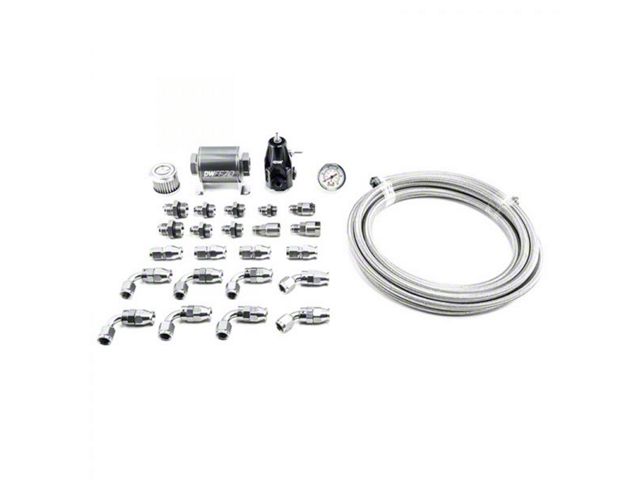 DeatschWerks X2 Series Fuel Pump Module PTFE Plumbing Kit; -6AN (10-15 Camaro LS, LT, SS)