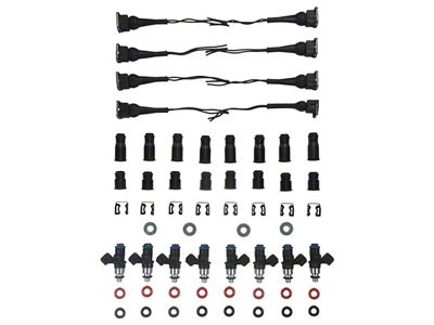 DeatschWerks EV14 Fuel Injector Kit; 2400cc (97-13 Corvette C5 & C6)