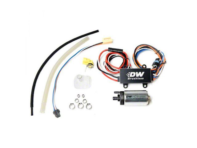 DeatschWerks DW440 Brushless In-Tank Fuel Pump with C103 Controller and Install Kit; 440 LPH (03-13 Corvette C5 & C6)