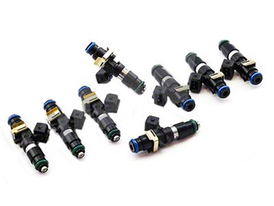 DeatschWerks EV14 Fuel Injectors; 1200cc (03-04 Mustang Cobra; 05-24 Mustang GT, Dark Horse; 15-22 Mustang GT350, GT500)