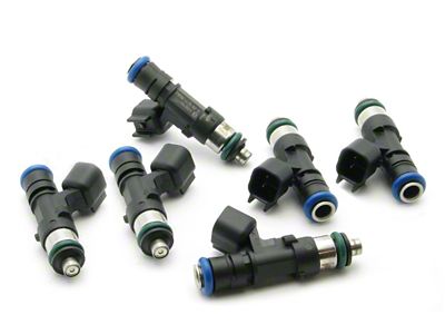 DeatschWerks EV14 Fuel Injectors; 650cc (05-10 Mustang V6)