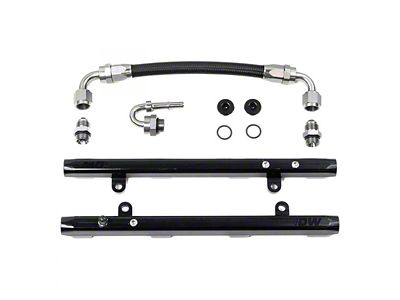 DeatschWerks Fuel Rails with Crossover (11-23 Mustang GT)