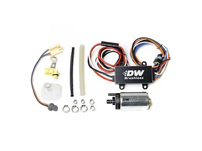 DeatschWerks DW440 Brushless In-Tank Fuel Pump with Install Kit; 440 LPH (15-25 Mustang)