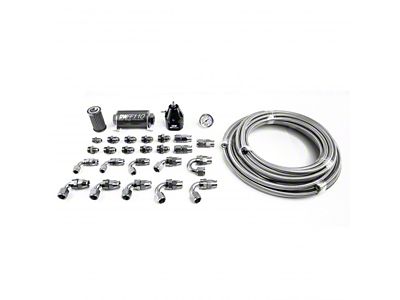 DeatschWerks X2 Series Fuel Pump Module PTFE Plumbing Kit; -8AN (11-25 Mustang)