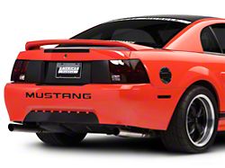 SEC10 Brushed Black Rear Decklid Blackout Decal (99-04 Mustang)