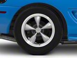 Deep Dish Bullitt Anthracite Wheel; Rear Only; 17x10.5; 28mm Offset (94-98 Mustang)