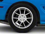 Deep Dish FR500 Style Chrome Wheel; Rear Only; 18x10; 22mm Offset (94-98 Mustang)