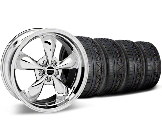 20x8.5 Bullitt Wheel & NITTO High Performance INVO Tire Package (15-23 Mustang EcoBoost w/o Performance Pack, V6)