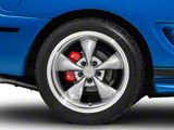 Deep Dish Bullitt Anthracite Wheel; Rear Only; 18x10; 24mm Offset (94-98 Mustang)