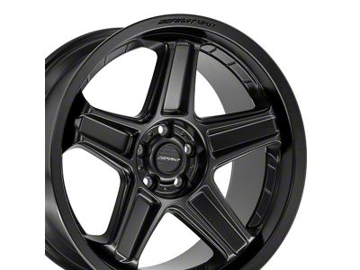 Defiant Wheels DF07 Satin Black Wheel; 20x9.5 (06-10 RWD Charger)