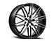Defy D01 Gloss Black Machined Wheel; 20x9 (10-15 Camaro)