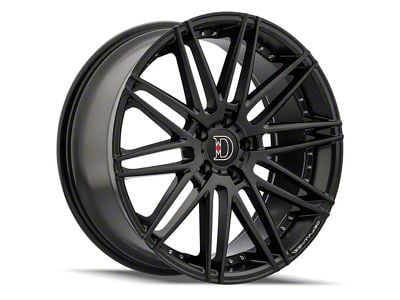 Defy D01 Satin Black Wheel; 20x9 (10-15 Camaro)