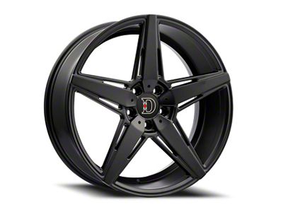 Defy D02 Satin Black Wheel; 20x8.5 (10-15 Camaro)
