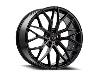 Defy D07 Gloss Black Wheel; 19x8.5 (10-15 Camaro, Excluding Z/28 & ZL1)