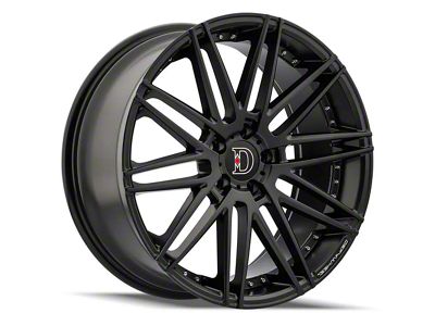 Defy D01 Satin Black Wheel; 20x9 (10-14 Mustang)