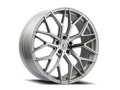 Defy D07 Silver Machined Wheel; 20x8.5 (10-14 Mustang)