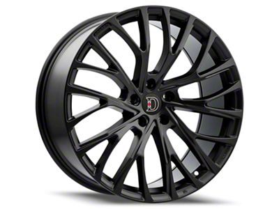 Defy D08 Satin Black Wheel; 20x8.5 (10-14 Mustang)