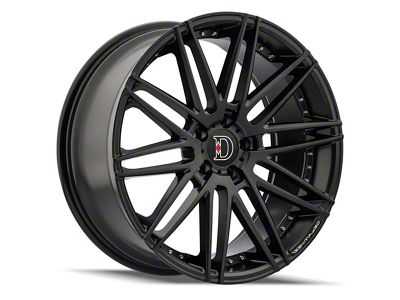 Defy D01 Satin Black Wheel; 20x9 (15-23 Mustang GT, EcoBoost, V6)