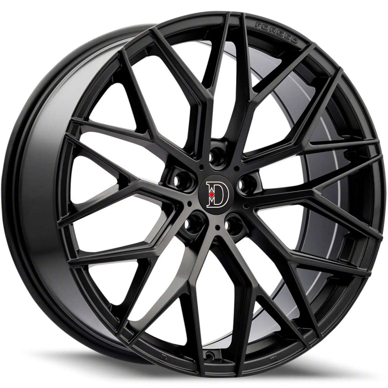 Defy Mustang D07 Satin Black Wheel; 20x8.5; 38mm Offset