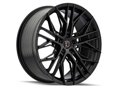 Defy D05 Satin Black Wheel; 18x8 (94-98 Mustang)