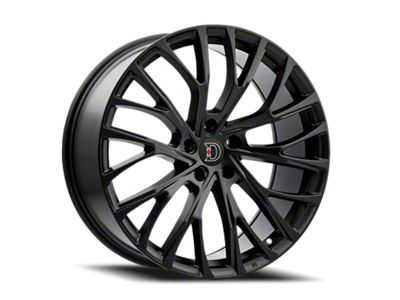 Defy D08 Satin Black Wheel; 18x8; 38mm Offset (94-98 Mustang)