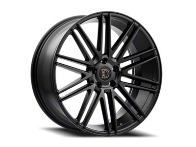 Defy D09 Satin Black Wheel; 17x7.5; 38mm Offset (94-98 Mustang)